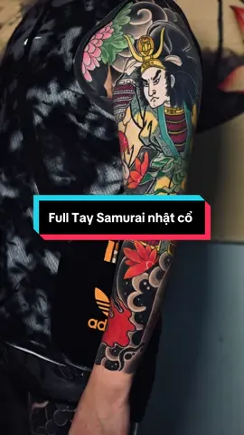 thêm một tác phẩm tới từ tiệm em… full tay nhật cổ samurai #tattoo #xh #nhatcotattoo 
