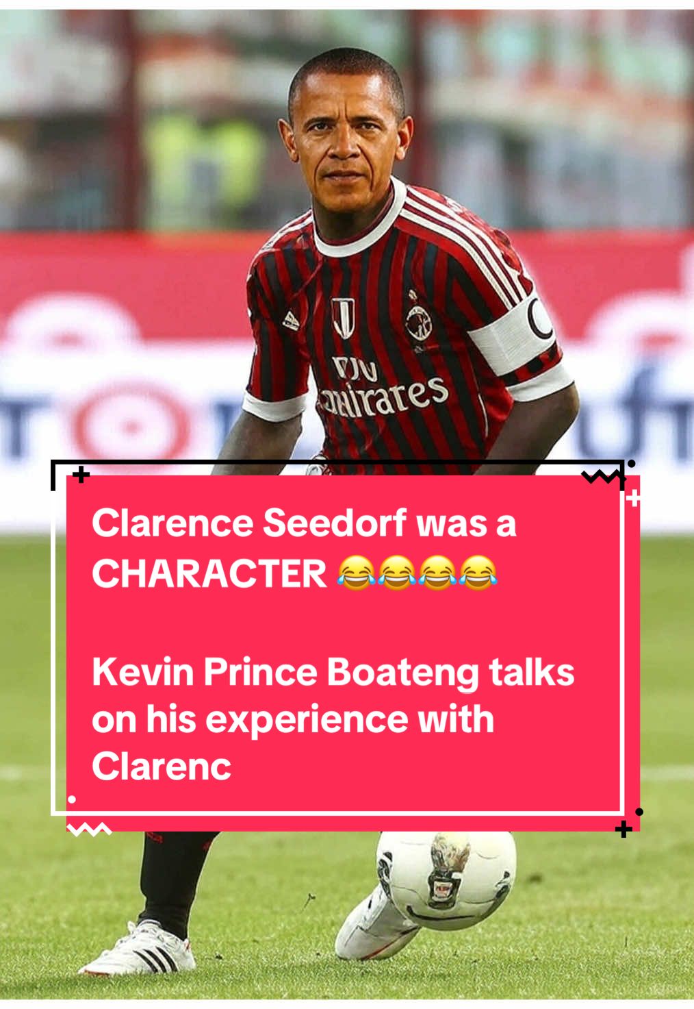 Clarence Seedorf was a CHARACTER 😂😂😂😂 Kevin Prince Boateng talks on his experience with Clarence Seedorf at Ac Milan 😳 Cc: @Rio Ferdinand Presents  #seedorf #acmilan 