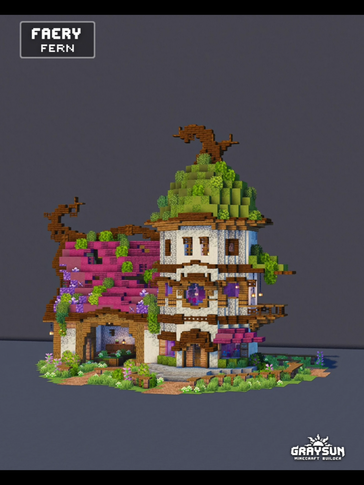 Minecraft - Fantasy GreenHouse testing an animated picture format to present my Minecraft builds! #minecraftbuilds #Minecraft #minecrafthouse 