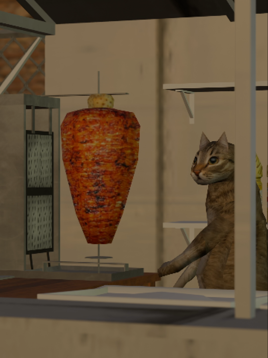 Desvelado #blender #3d #cat #mexico 