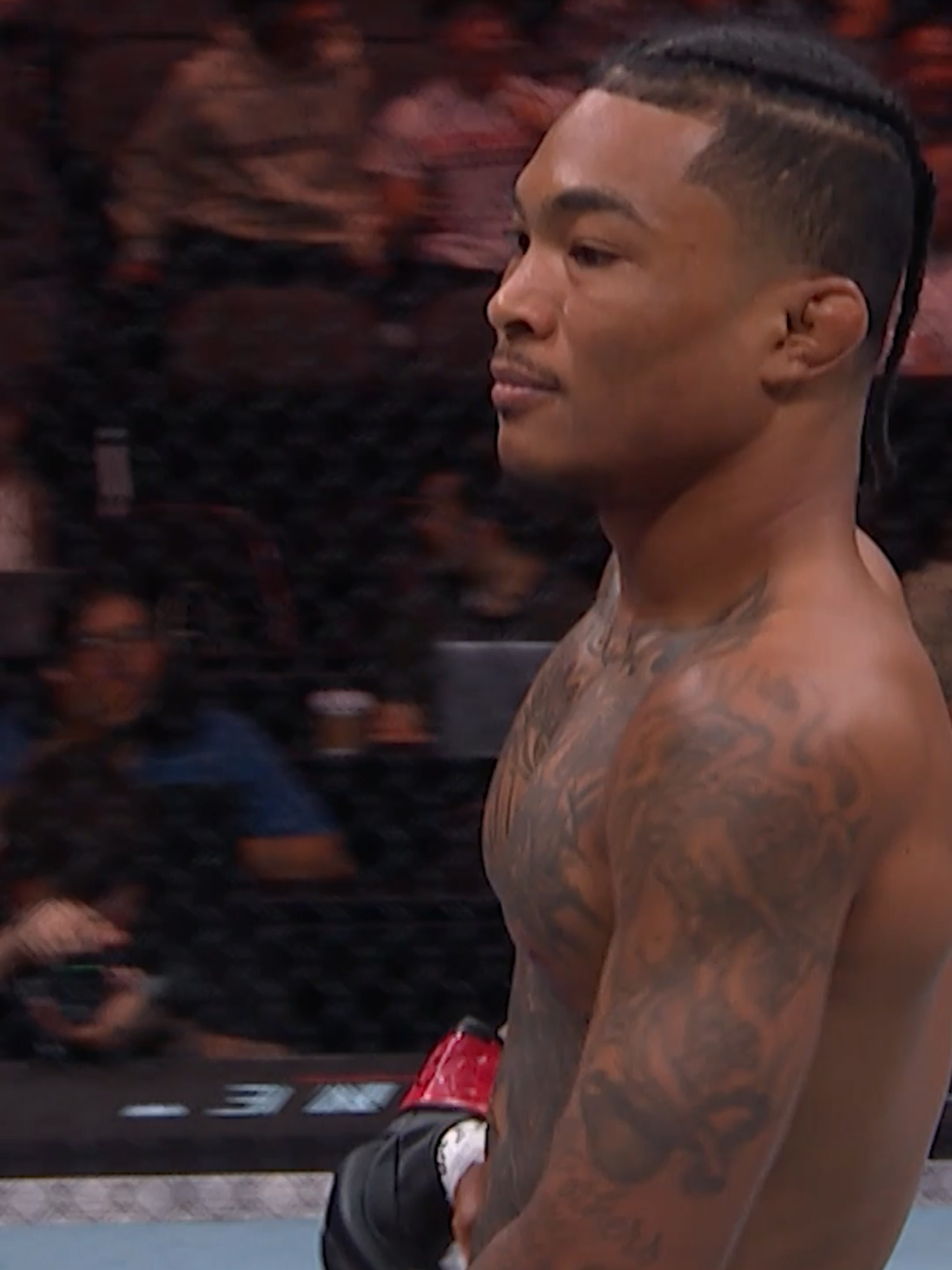 His debut was one to never forget 🤯 Malcom Wellmaker looks to remain undefeated TOMORROW! #UFC #mma #malcomwellmaker