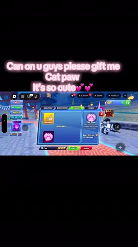 Can one of u guys gift me this wePons cat paw it so cute and I really want it blade ball #bladeball #clash #roblox #robloxgames #games #viral #skins #wepons #hitball #ball #hit #viral #blowthisuptiktok #fypp #famous #song #trending #cute #girly #allnygurlies #pink #xx #demure #cute @🐚☟  ᖴｏＲｘＺ  ♦👺L 