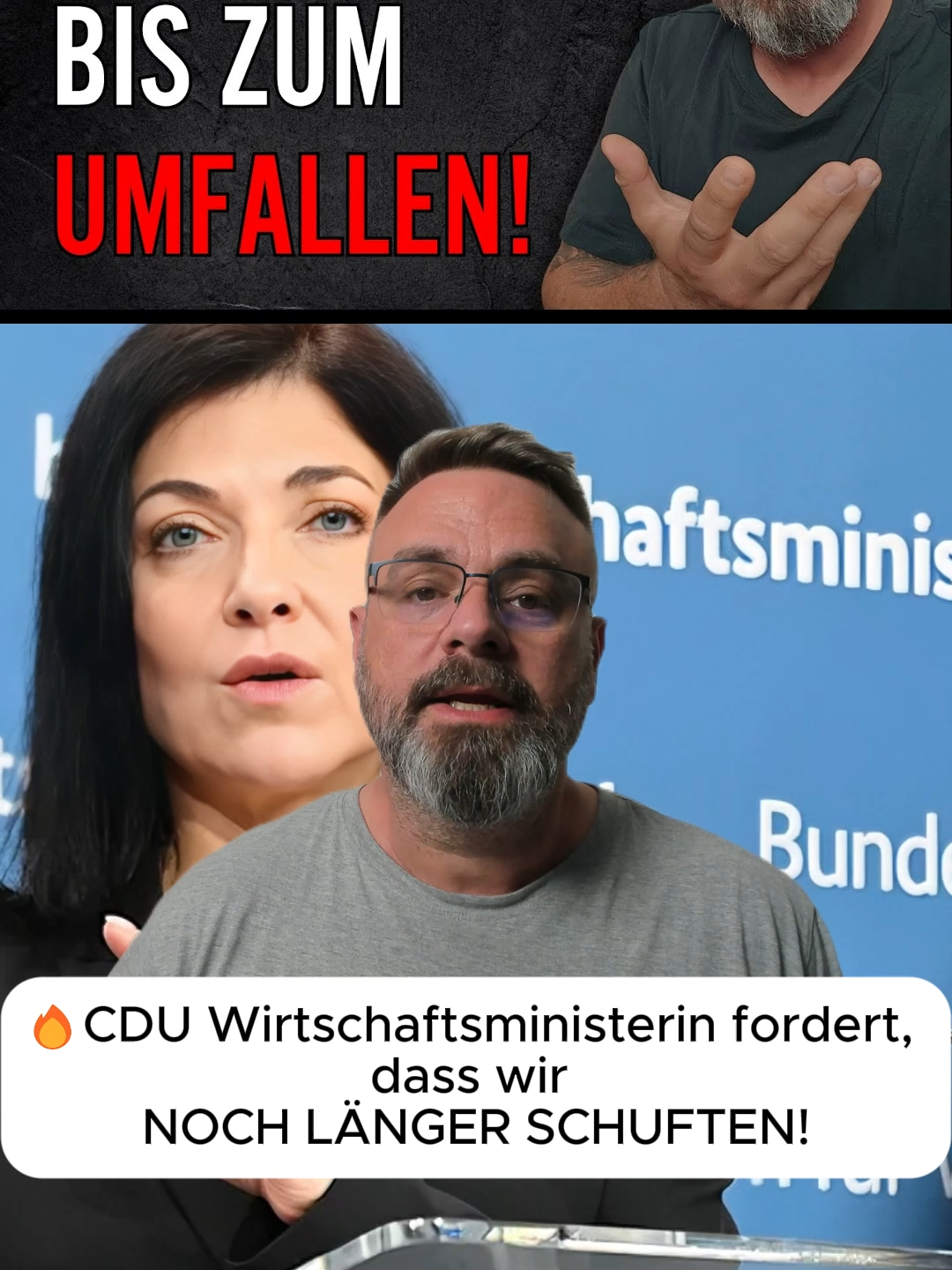 Die CDU-Wirtschaftsministerin will, dass wir noch länger arbeiten. Nach 67 ist noch lange nicht Schluss