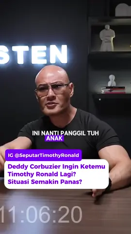 Timothy ronald dengan deddy corbuzier #timothyronald #deddycorbuzier 