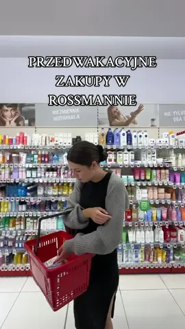 PRZEDWAKACYJNE ZAKUPY W ROSSMANNIE🏖️🐚 #rossmann #zakupyrossmann #zakupy 