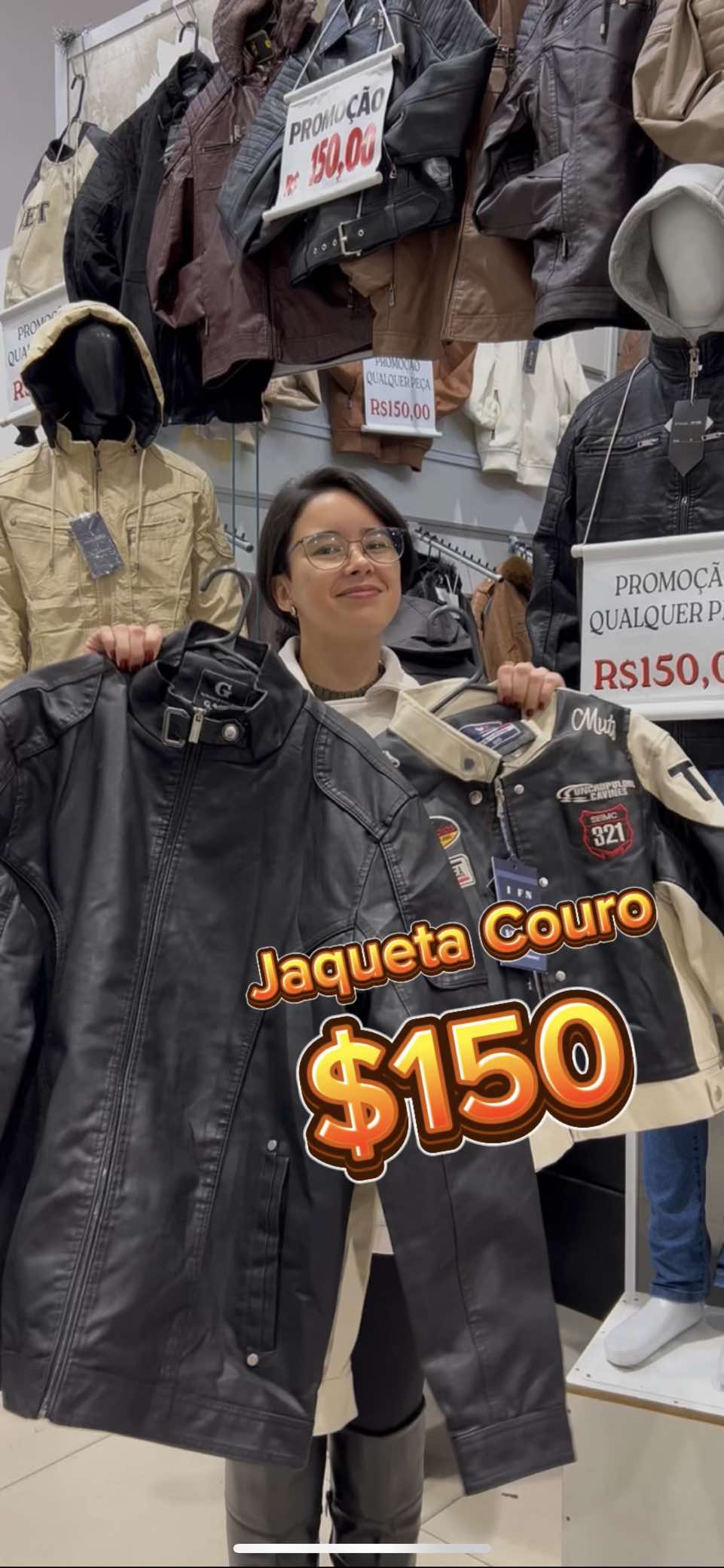 Jaquetas tipo Couro @gadianmodasoficial ☎️ 55 11 94501 1210 📦 Atacado e varejo 🚚 Enviamos para todo o Brasil 📍R: Barão de Ladario, 129 📍R: da Juta, 114 📍Brás - SP 📍Shopping Barão  📍Box 67 #jaqueta #couro #bras 