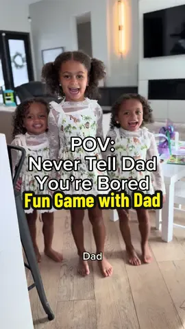 That’s the last time they tell #dad they’re bored.😂🙅🏾‍♂️ #parenthumor #dadsoftiktok #twins #girldad #fun #parenting #parenthood #family #familyvlog #theyoungfam #familythings #dadsbelike #dads #parentsbelike #wholesome #funny #humor #cute #daily #dailyvlog 