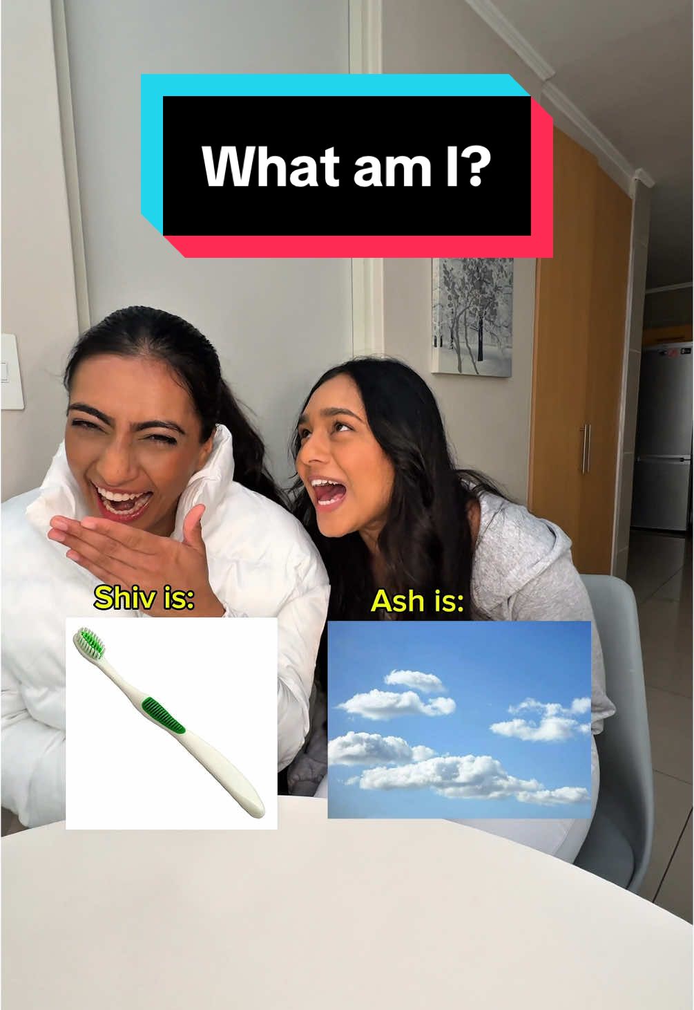 What am I?  #sisters #Siblings #whatami #guessinggame 