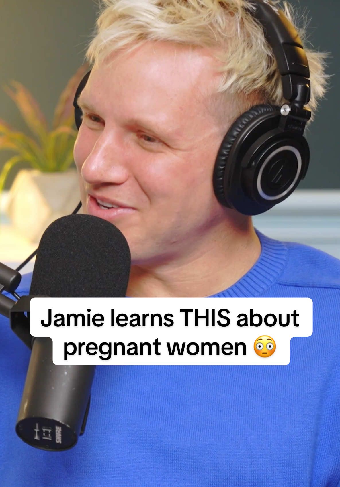 Jamie was losing it over this for some reason 🤣 To stream the full episode search ‘nearlyparents podcast’ on YouTube, Spotify or Apple. #nearlyparents #pregnancy #sophiehabboo #pregnant #podcasts #pregnantlife 