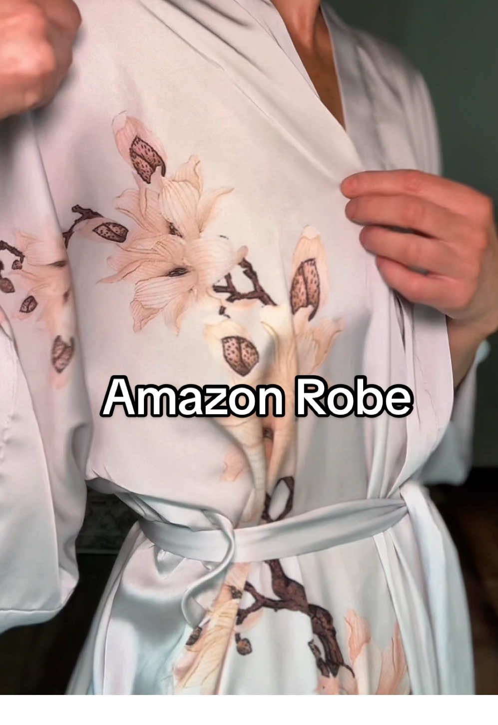 Amazon satin robe that I’ve waited way too long to get! #amazonfinds #amazonmusthaves #amazonfavorites #robe #robe 