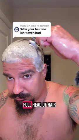 Replying to @† Blake † This is why I decide to shave my head even though I’m not going bald!  #shavinghead #headshave #asmrshave #asmrshaving #shaveoftheday #wetshaving #wetshavingcommunity 