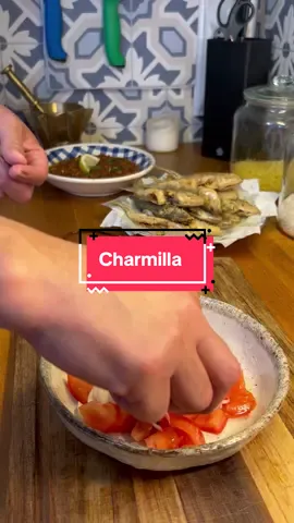 Charmille con fritura de pescado #chef #cuisine #rif #españa🇪🇸 #melilla #nador #alhoceima_الحسيمة #farkhana #zegangan 