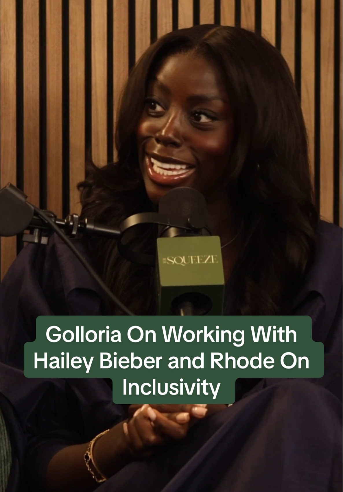 @golloria shares the brands she believes are truly doing the work when it comes to inclusivity in the beauty industry, starting with @Hailey Bieber and @rhode skin.⁠ Listen and watch now! 💛⁠ @Tay Lautner  #thesqueezepodcast #MentalHealth #darkestshade #golloria #beautytips #haileybieber #rhodeskin 