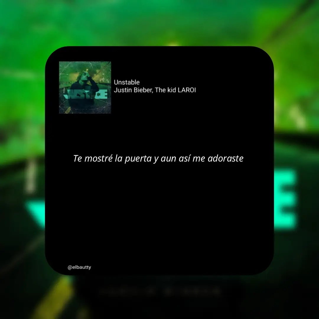 Unstable – Justin Bieber y The Kid LAROI Toca esa parte de nosotros: acomplejada, llena de inseguridades, inestable y, a veces, un poco conflictiva. Esa parte que nos hace dudar de nuestras capacidades, incluso de si merecemos 