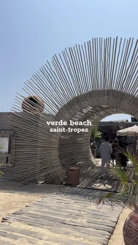 🌞 #verdebeach #verdebeachsttropez #beachclub #sainttropez 