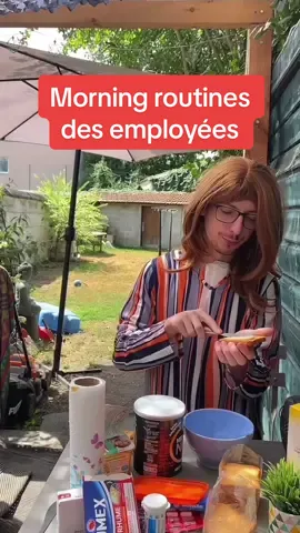 C’est quoi votre morning routine ? 😄 #pov #humour #drole #jeuacteur #entreprise 