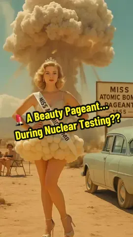 They crowned her Miss Atomic Bomb… then she got cancer. The U.S. held beauty pageants during nuclear testing. You can’t make this up. #DeadPeopleDidWhat #MissAtomicBomb #HiddenHistory #DarkHistory #WTFHistory #HistoryTok #VintageCreepy #ConspiracyTok #ColdWarSecrets #RadiationPoisoning #HistoryRevealed #TikTokHistory