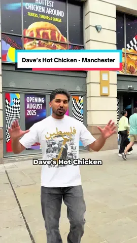 DAVE’S HOT CHICKEN ARE OPENING UP IN MANCHESTER 🐔‼️ #halal #halalfood #halalfoodie #manchester #manchesterfood #manchesterfoodie #thingstodoinmanchester #wheretoeatinmanchester #placestoeatinmanchester #chowreviews #daveshotchicken #daveshotchickenreview 