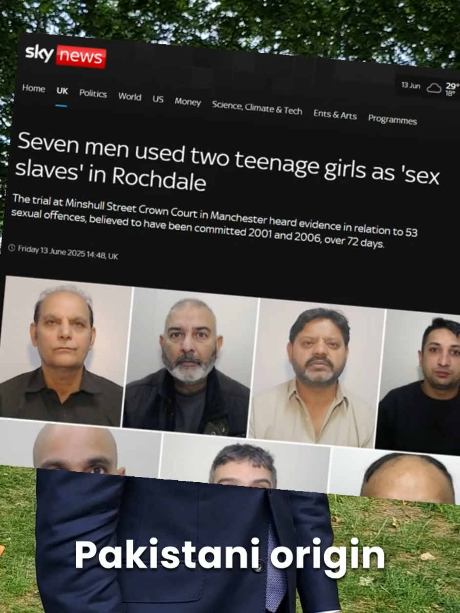 Meet Mohammed Zahid, Naheem Akram, Mohammed Shahzad, Nisar Hussain, Roheez Khan, Mushtaq Ahmed and Kasir Bashir They have just been convicted of raping and abusing young girls over a 5 year period This kind of abuse was covered up for too long - simply because the perpetrators were mainly of Pakistani heritage. It’s time for a national statutory inquiry to get to the truth. I will push this to a vote in Parliament next week - but so far Labour has refused to have one, continuing the cover up It should not have taken 20 years to get these convictions #news #ukpolitics #fyp 