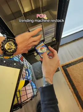 POV: Vending Machine Restock  #pokemon #pokemoncards #cards #pokemoncommunity #pokémon #vendingmachine #pov #fun #trending #fy #fyp #fypage