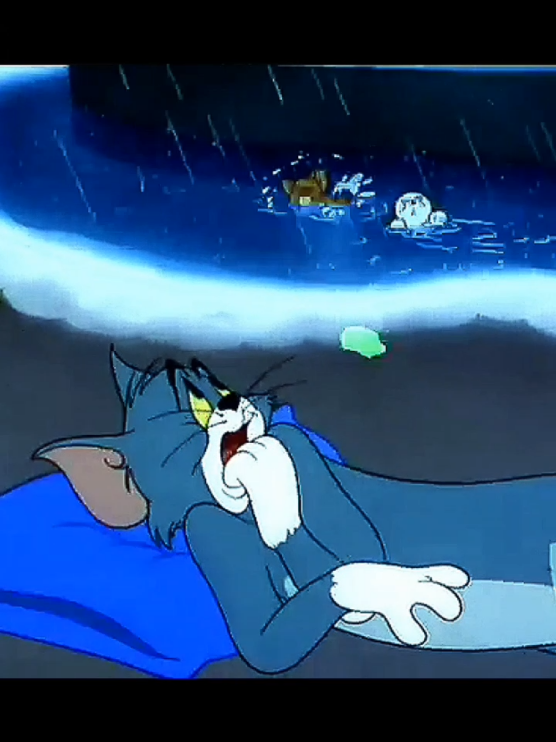 Looks like the rainy season officially start today 🌧️⚡ Tom’s in full panic mode worrying 'bout Jerry and the lil pup 🐭🐶 that he kicked out in a thunderstorm. # Tom  and Jerry # Tom Jerry # Iriume # Rainy season #tomandjerry #cartoon #animation 