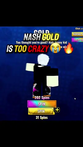 Gold Basketball Zero Showcase || #basketballzero #kurokonobasket #nashgoldjr #anime #roblox #fyp #kaiserflows