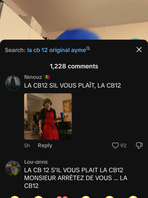 LA CB12 S'IL VOUS PLAÎT 