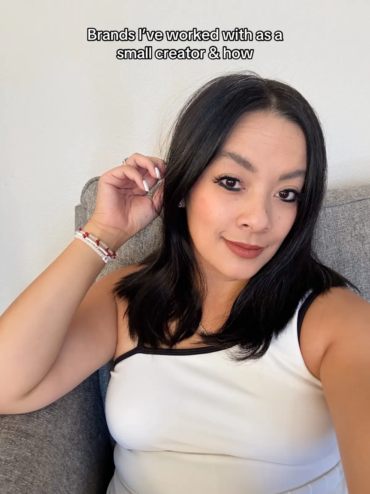 I’ve been so fortunate to be able to work with so many amazing brands so far. Let this be your reminder that if you want it, put yourself out there and go get it!  #creatorsearchinsights #smallcreator #contentcreatortips #smallcontentcreator 