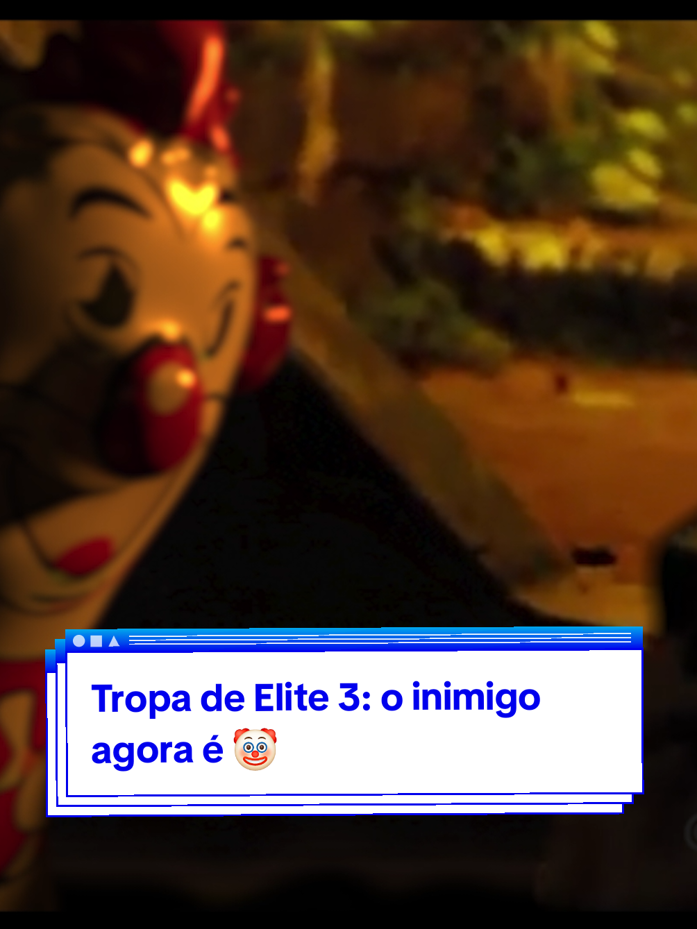 Versão horizontal do vídeo. #tropadeelite #palhaco #elitesquad #BOPE 