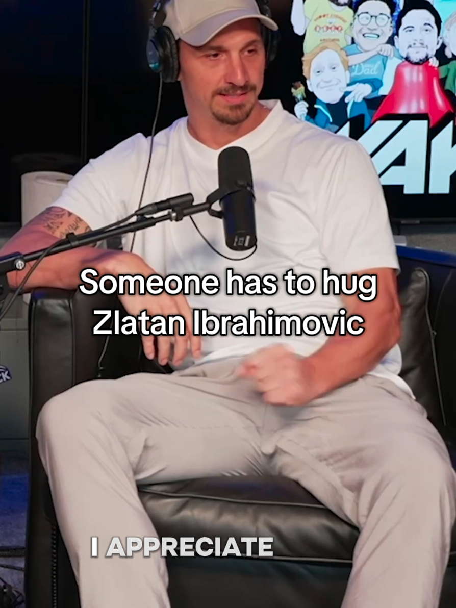 Someone has to hug Zlatan Ibrahimovic truth is its always brandon 🎥 Zlatan Ibrahimovic Pops In To Yak | The Yak 7-31-24   #theyak  #yak #dailydoseofyak 