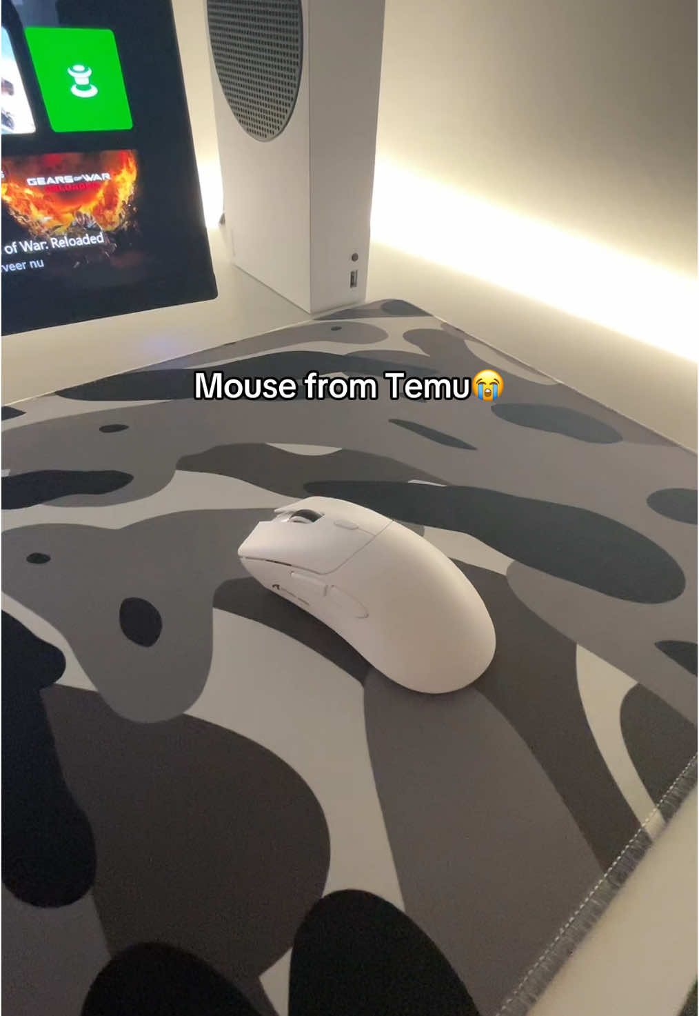 Bought it on Temu😭 . #techtok #GamingSetup #fypシ゚viral🖤tiktok #xboxsetup #keyboard #fyp 