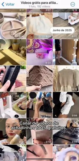 Canal no telegram com vídeos de Achadinhos 100% gratuitos #shopee #afiliados #afiliadosshopee #afiliadoshopee #afiliadosiniciantes #shopeevideo 