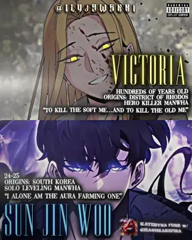 Victoria vs Sun Jin Woo || VS BATTLES || #victoria #herokiller #sunjinwooedit #victoriaherokiller #vs #sunjinwoo #sololeveling #sololevelingmanhwa #manwha #victoriavssunjinwoo #vsedits #vsbattles #vsdebates #vs #akamegakilledit #ilyjawanni #jawanniii