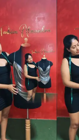 Cada desafío es una oportunidad para mostrar mi talento 🪡❤️🧵 #costura #modasAlexandra #laborando #