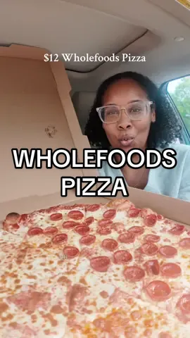 Why am I just now finding out about this?!  Go get a $12 pie from @Whole Foods Market every Friday #wholefoods #wholefoodspizza #mukbang #pizza #wholefoodsfinds 