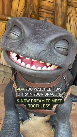 The sniffing nose movement though 🥹 🏆The new live action remake of How To Train Your Dragon blew me away! We loved it!!Rating: A+  🍿I could go on and on about it but just go see it for yourself. It’s the best live action remake hands down and worth the splurge! 🖤And meet Toothless at Epic Universe! He’s absolutely amazing and everything you’d hope he’d be and so is Isle of Berk ⁉️Are you going to go see How to Train Your Dragon? #httyd #howtotrainyourdragon #toothless #epicuniverse #universalstudios #universalorlando #orlando #dreamworks