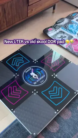 Many asked.. the exact model I got is in my bio linktree named LTEK Prime! Who’s down to get back into DDR?! Did a lot of research and many recommended LTEK for the best arcade quality pad that won’t make you slip! I’m blown away by the build and responsiveness, it feels just like the arcades!! @iamats.media #DDR #dancedancerevolution #millennials #nostalgic 