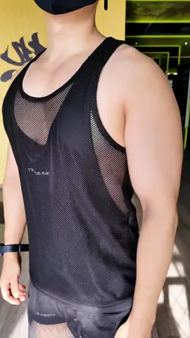 Áo 3 lỗ 2 lớp nhé anh em #mummim #gym #thoitrang 