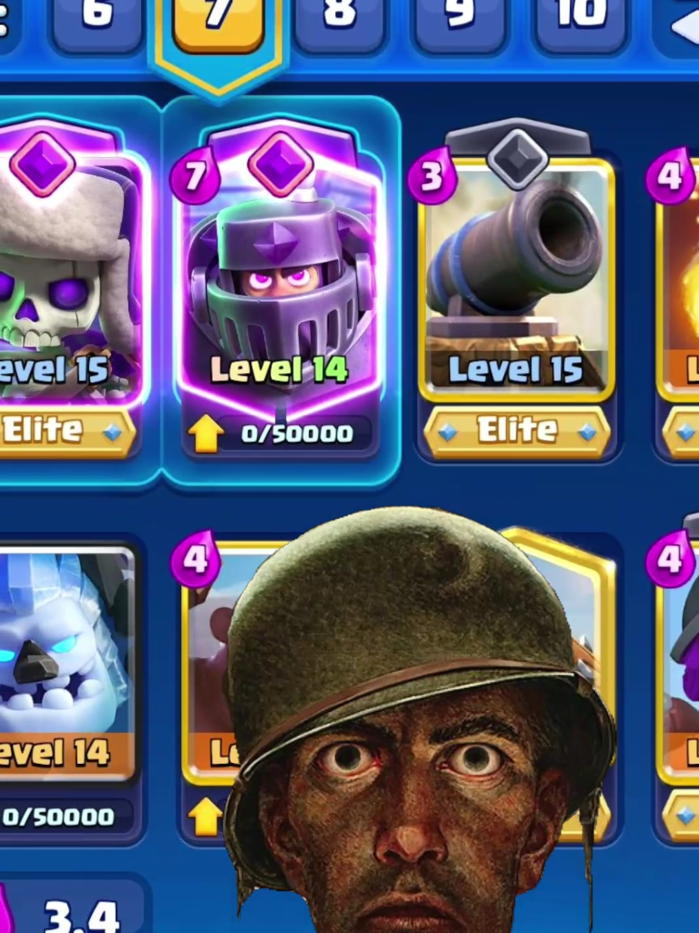Part 25 | 2.megaknight 🗣️ #clashroyale #deck 