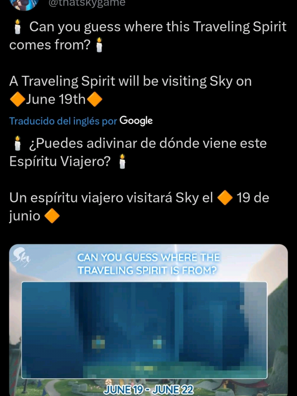 Espíritu Viajero Del 19 al 22 De Junio Total  : 103🕯️             13 🤍              2 🆙 #fypシ゚ #fyp #paratiiiiiiiiiiiiiiiiiiiiiiiiiiiiiii #mexico #argentina #colombia #peru #skychildrenofthelight #skycolt #skyniñosdelaluz_latinoamerica 