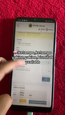 bismillh🥺#padaharini #fypfouryoupage #jateng #SPMB #2025 