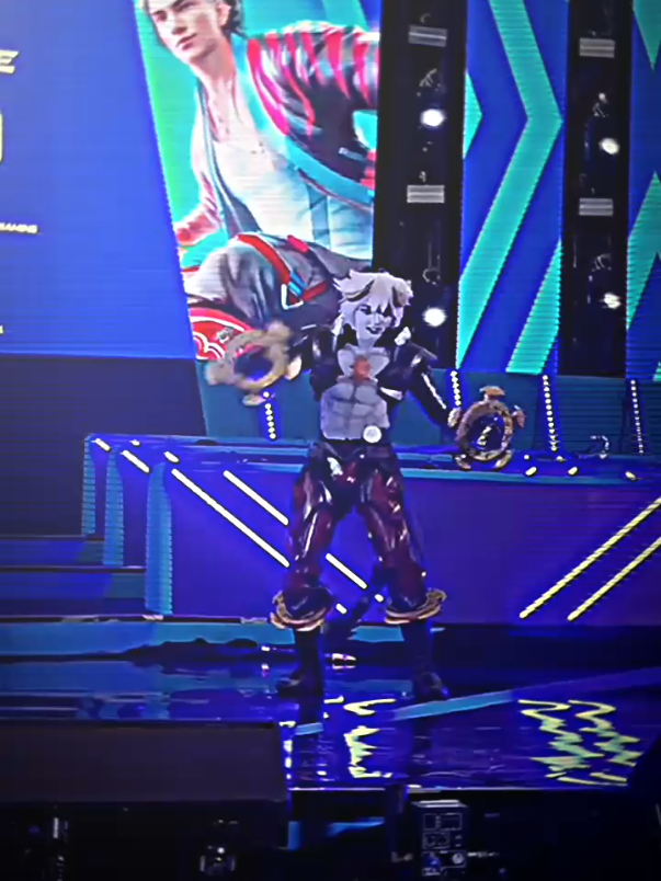 dyrroth cosplay🥶 #dyrroth #mlbb #fypage #viral #xyzbca #fypシ゚ 