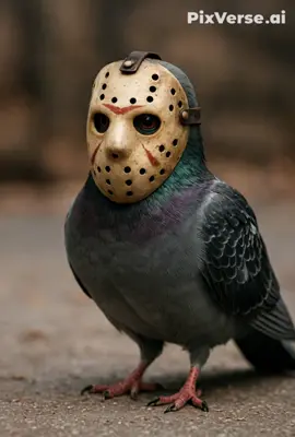 sigma jason? #fridaythe13th #jasonvoorhees #jason #forsaken #forsakenjason #ai #sigma #aipigeons #aipigeon #pigeons #pigeon #pixverse #pixverseai 