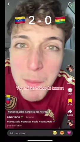 😭😭@albertinho🐎 #lavinotinto #venezuela #fyp #venezuelavsuruguay 