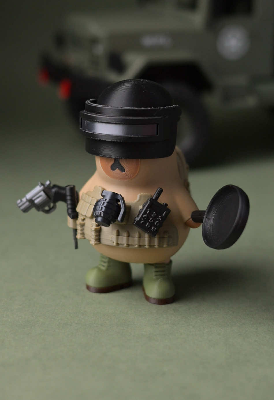 Special troops capybara #capybara #cute #toys #gift #ornament #original #fyp #creative #3d 