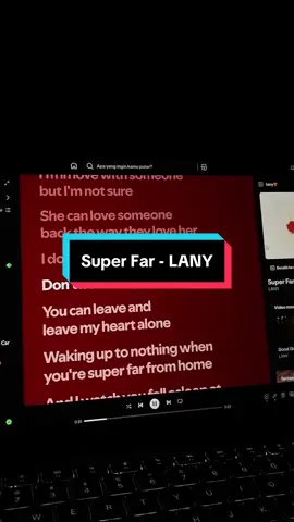 #lany #superfar #liriklagu #songlyrics #spotify #foryou #fyp 