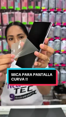 Una MICA para PANTALLAS CURVAS | Samsung S23 Ultra ⚡️ #hidrogelparacelulares #accesoriosparacelular #fundaparacelular #carcasas #s23ultra 