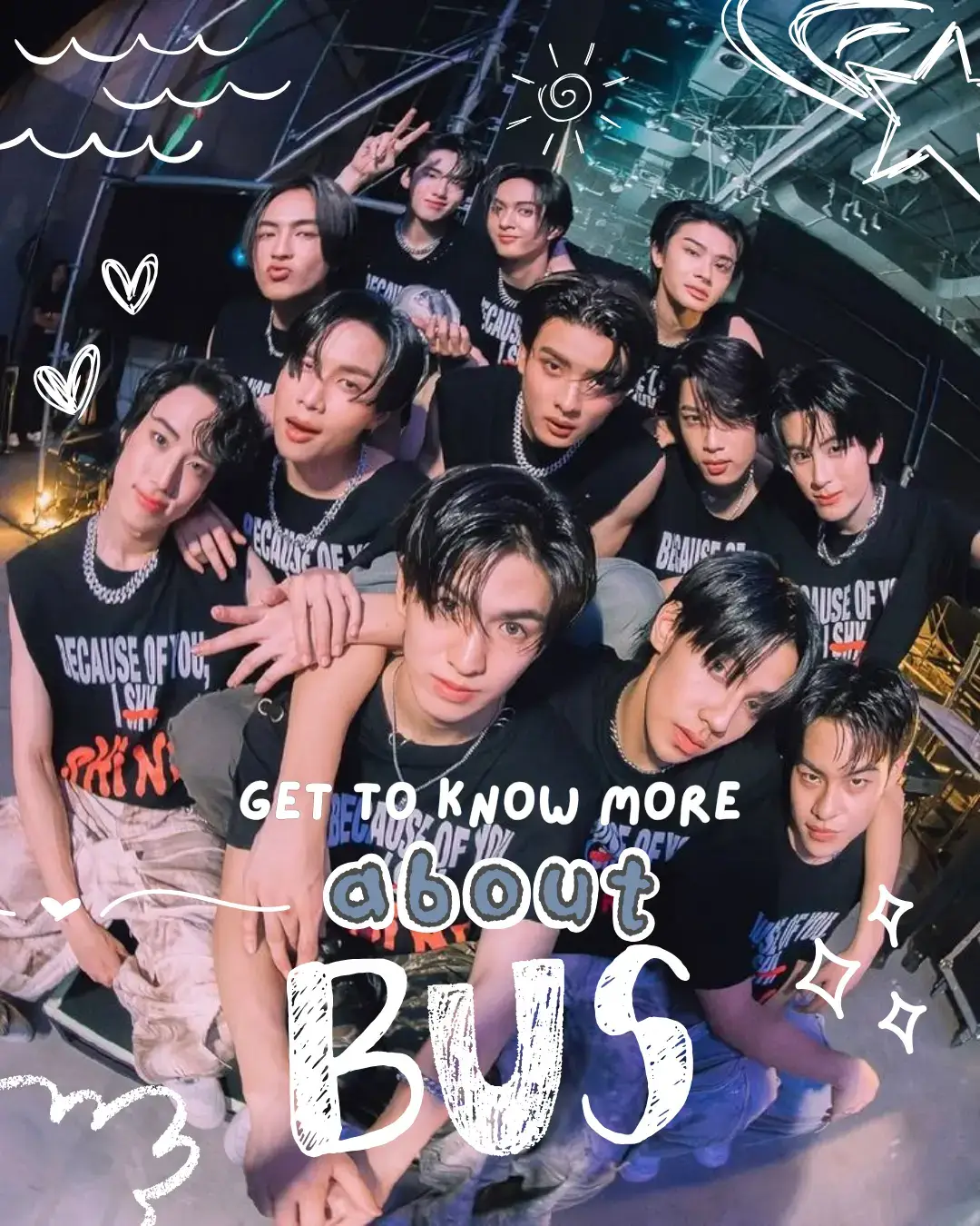 guide to stan BUS! feel free to correct me if there's any wrong 🫶🏻 #busbecauseofyouishine #tpop #sonraymusic  #fyp #fypシ゚ 