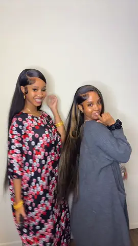 2 pretty sisters . #mnhairstylist #fyp #wiginstalls #somalitiktok 