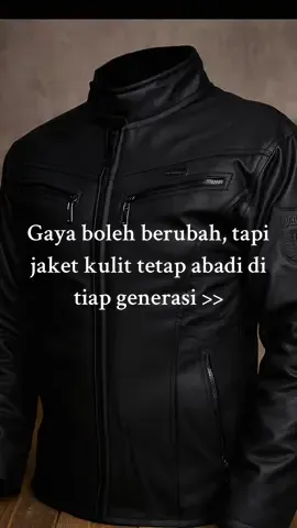 Jaket kulit ini bukan sembarang jaket, bro. Lo pake, langsung keliatan manly & classy. Cewek auto noleh dua kali! #affiliate #fyp #oldmoney #keranjangkuning #affiliatemarketing 